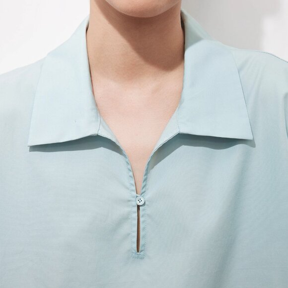 CHICJOC Premium Pima Cotton Shirt Dress | Size 36 - Picture 3 of 6